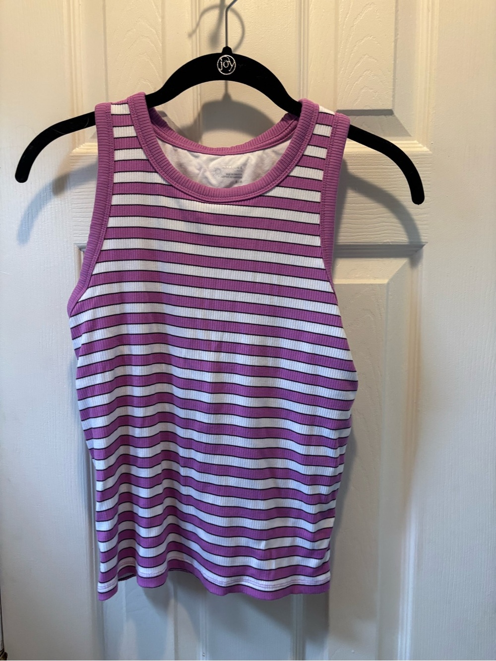 OFFLINE by Aerie Pink-Trim Ribbed Tank Top
